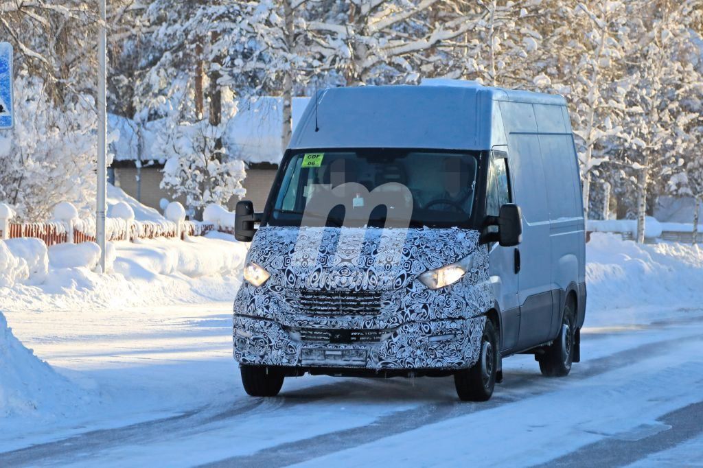 El nuevo Iveco Daily 2020 cazado durante sus pruebas de invierno