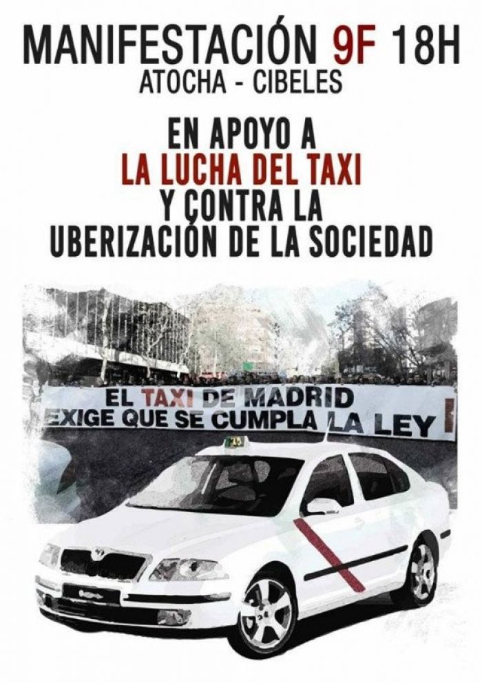 La Comunidad de Madrid ofrecerá mañana alternativas a los taxistas