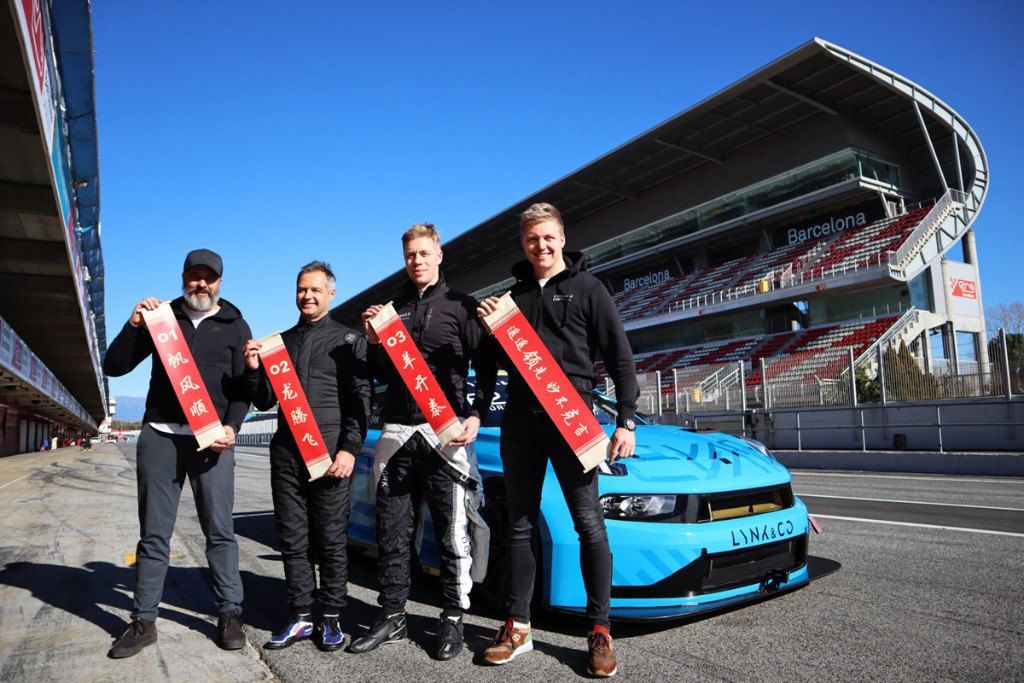 Lynk & Co presume de pilotos tras su test en Barcelona