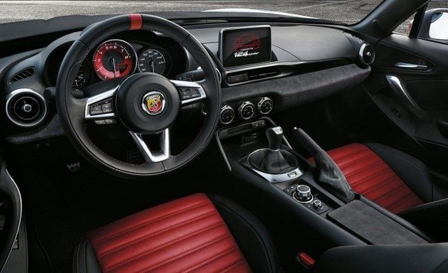 Abarth 124 Rally Tribute - interior