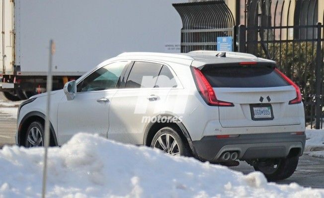 Cadillac XT4 diésel - foto espía posterior