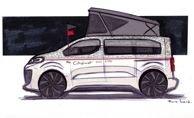 SpaceTourer The Citroënist Concept - teaser