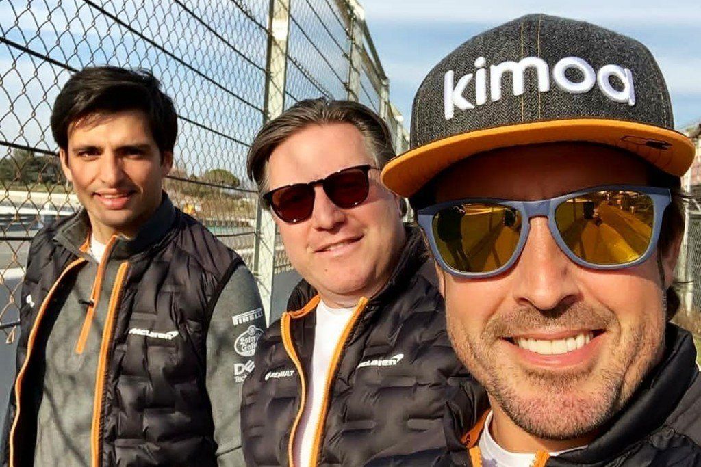 El motivo tras la visita de Alonso a McLaren en los test de Montmeló