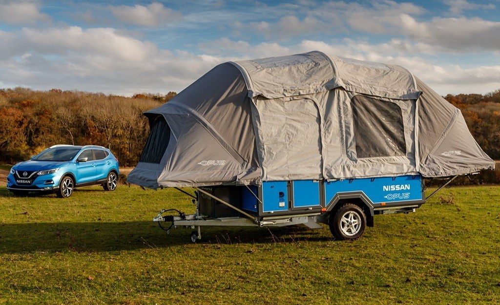 Nissan x OPUS, una solución camper que reutiliza baterías de coches eléctricos