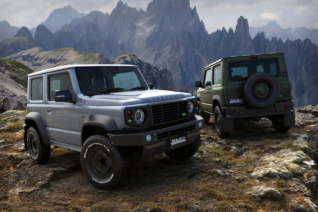 Las primeras imágenes de los atractivos Suzuki Jimny de DAMD