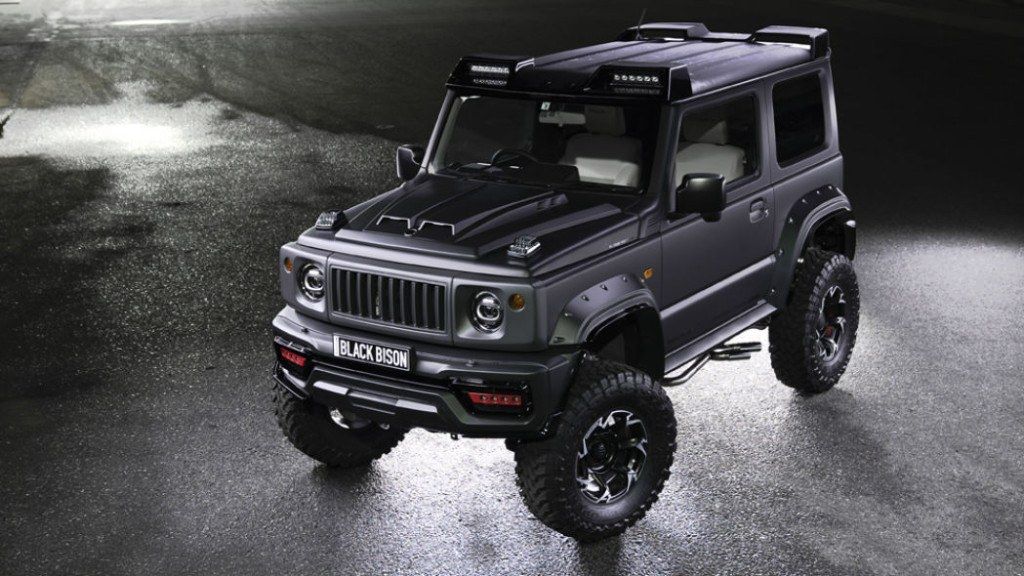 El Suzuki Jimny Wald Black Bison es más espectacular en la vida real