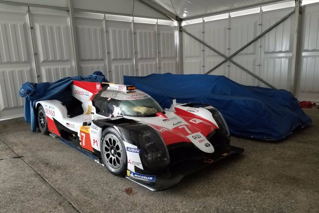 Test de Alonso y Toyota con el TS050 Hybrid en Sebring