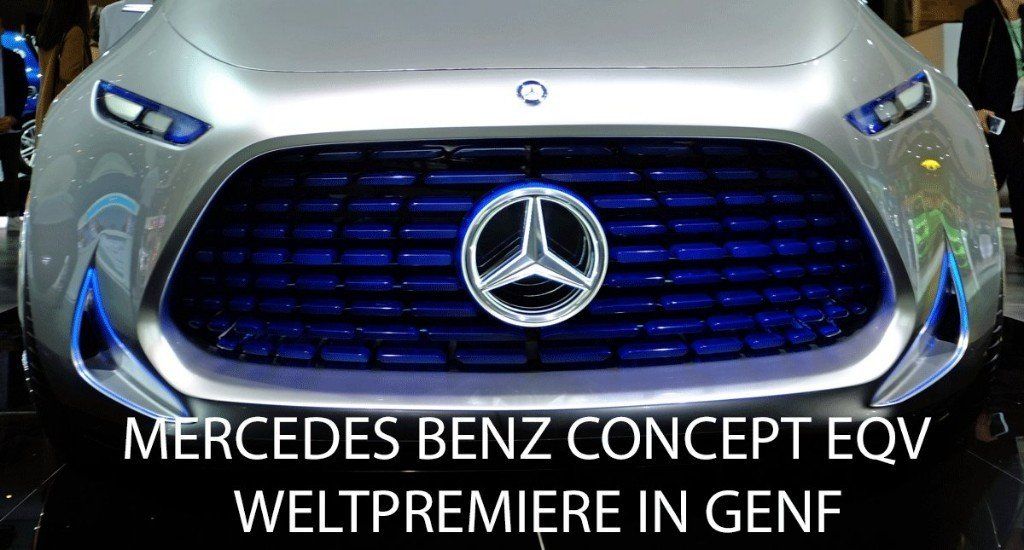 Mercedes adelanta parte del concepto eléctrico EQV que debutará en Ginebra 2019