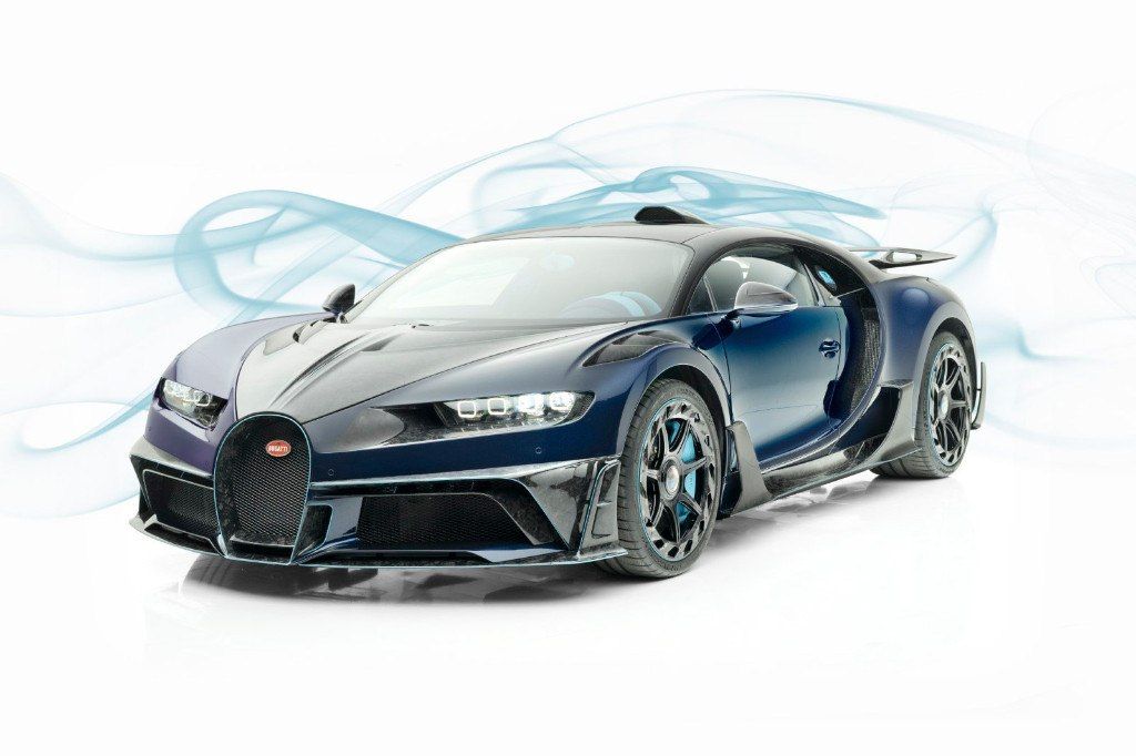 Mansory presenta un Bugatti Chiron fuertemente modificado en Ginebra