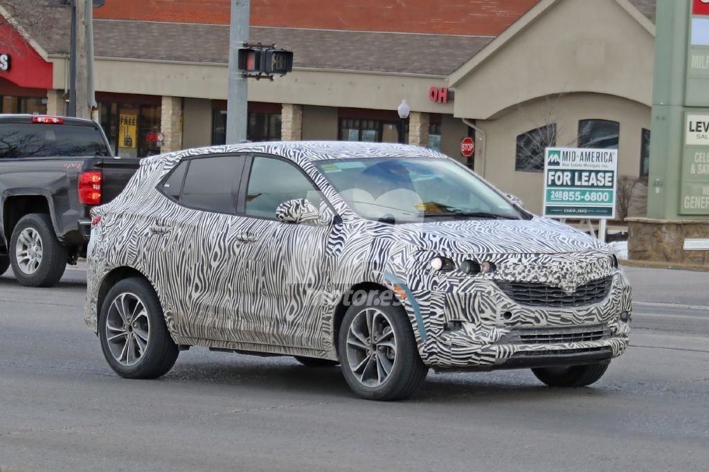 El nuevo Buick Encore 2020 avanza en su desarrollo perdiendo camuflaje