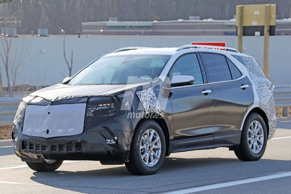 Los prototipos del Chevrolet Equinox facelift con más detalle