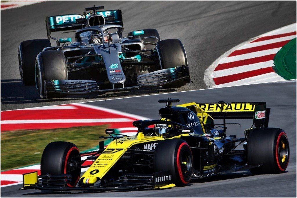 Las estadísticas de la pretemporada: Mercedes inalcanzable, Renault sorprende