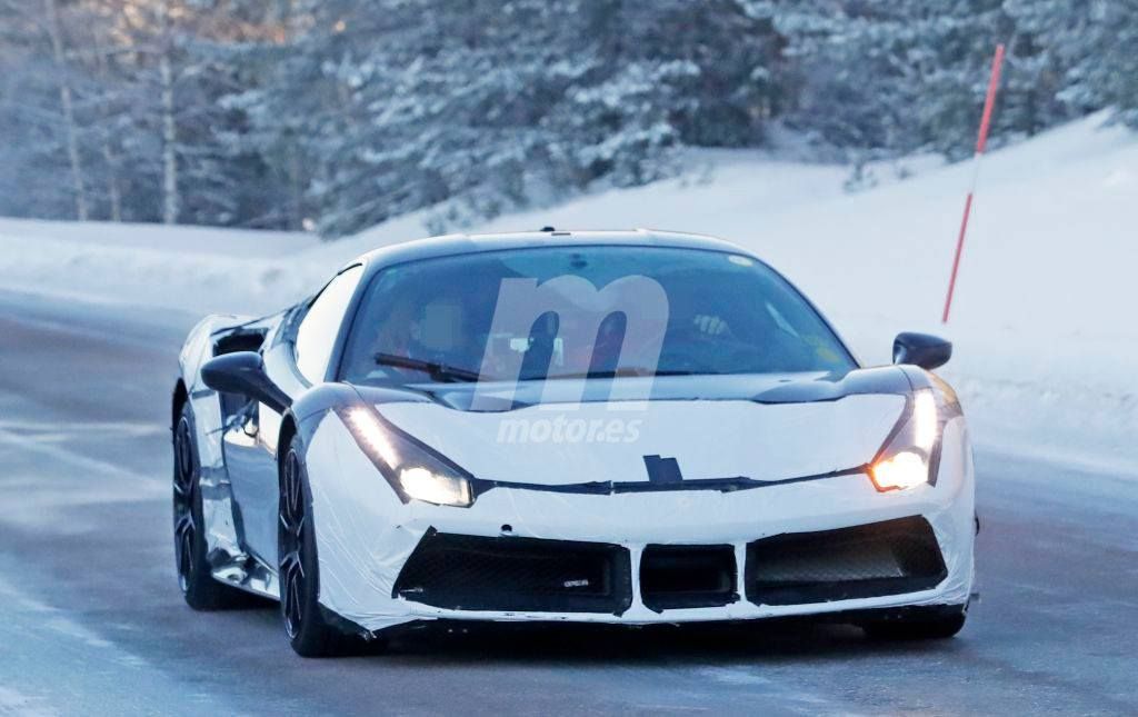 Las mulas del nuevo Ferrari híbrido completan sus tests de invierno