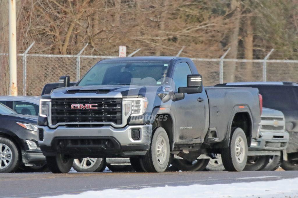 El nuevo GMC Sierra HD Regular Cab cazado por primera vez