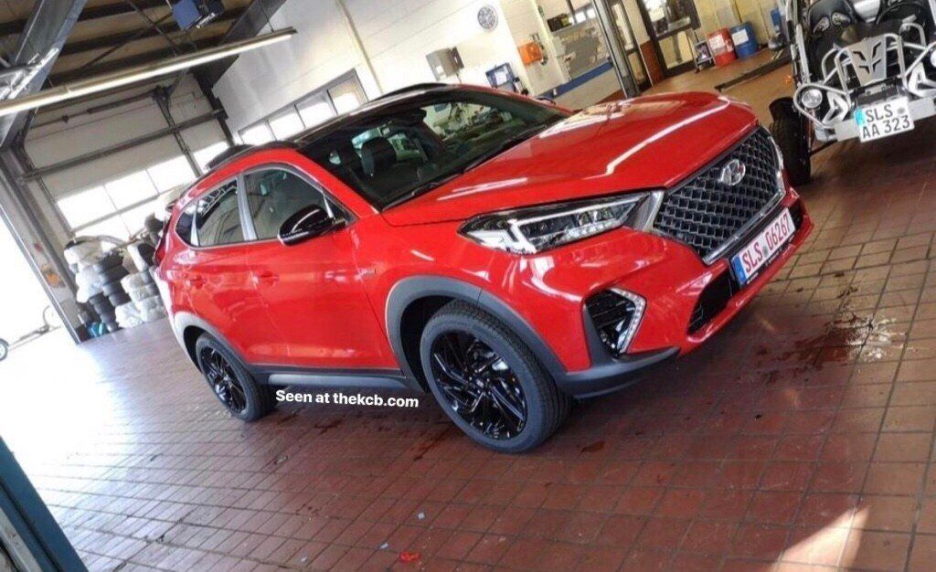 El nuevo Hyundai Tucson N Line al descubierto en estas fotos espía