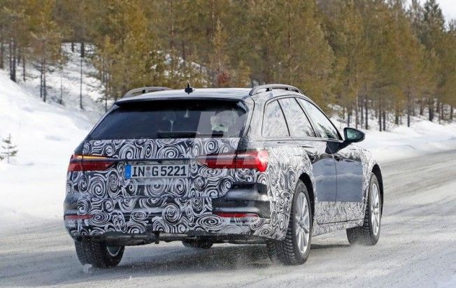 Audi A6 allroad quattro 2019 - foto espía posterior