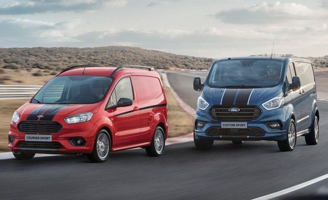 Ford Transit Courier Sport y Ford Transit Custom Sport