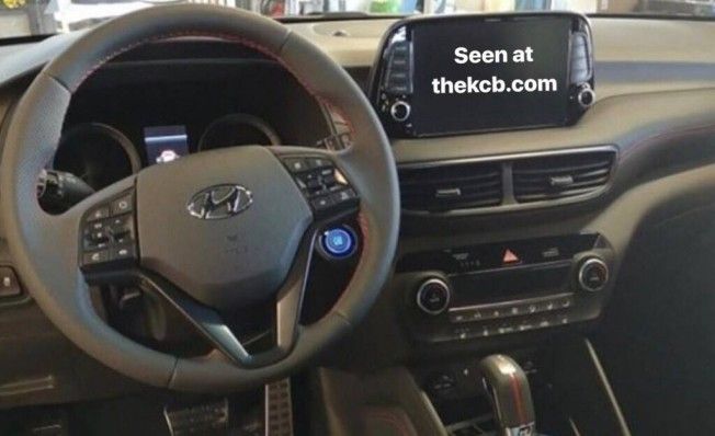 Hyundai Tucson N Line - foto espía interior