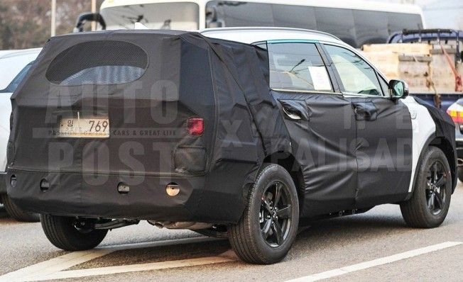 Kia Sorento 2020 - foto espía posterior