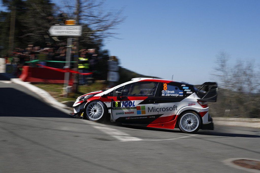 Ott Tänak manda en el difícil inicio del Tour de Corse