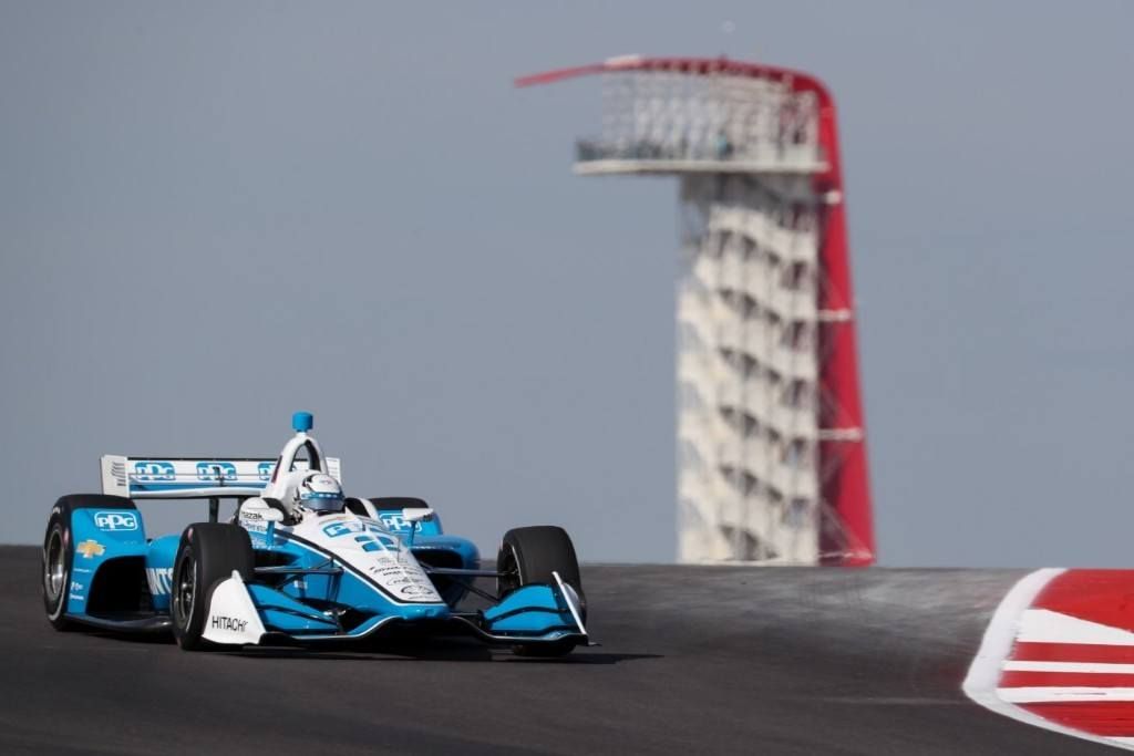 Penske manda en los libres de Austin con Newgarden y Power