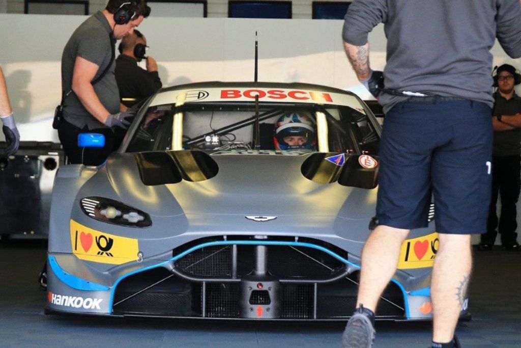 Satisfacción tras el debut del Aston Martin Vantage DTM