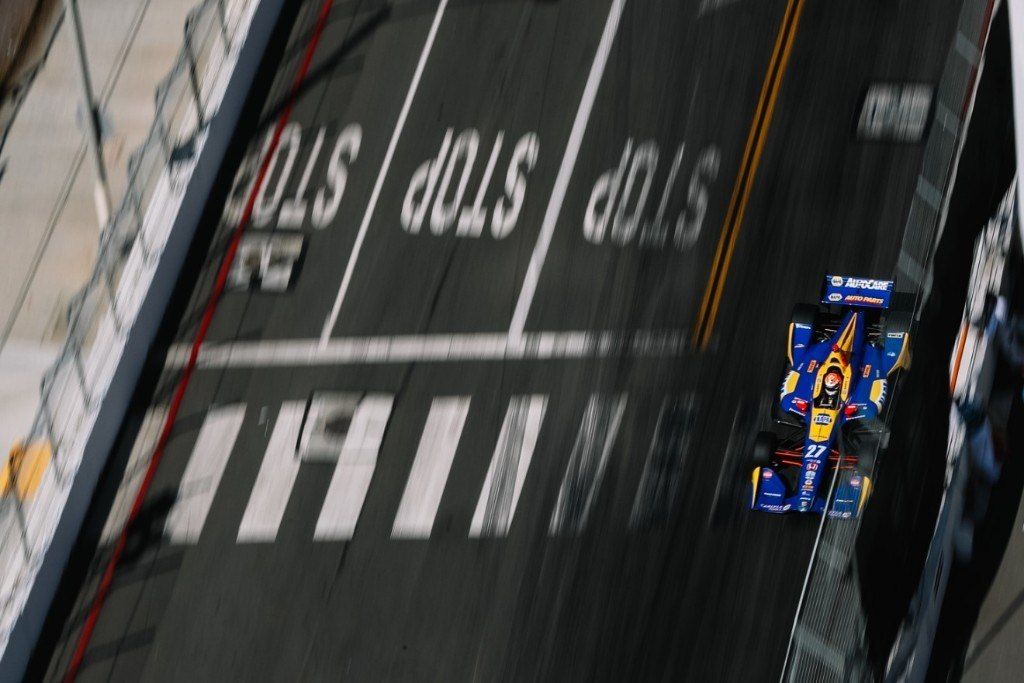 Alexander Rossi repite pole en Long Beach por segundo año