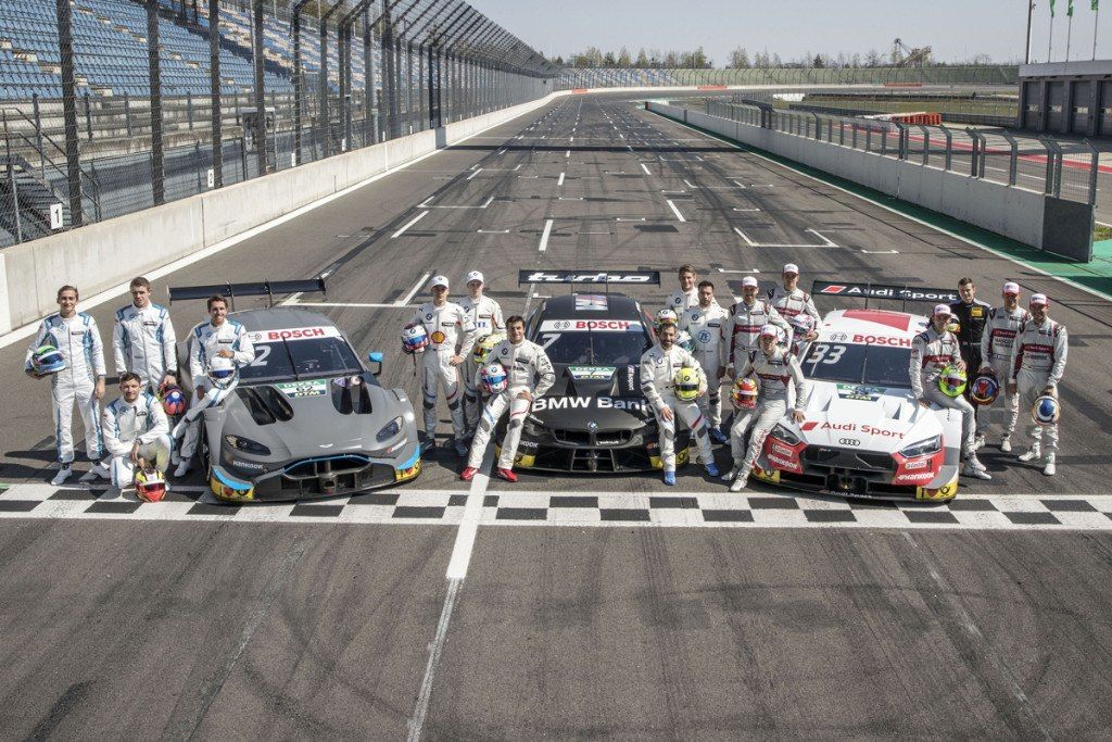 Así queda la parrilla de la temporada 2019 del DTM