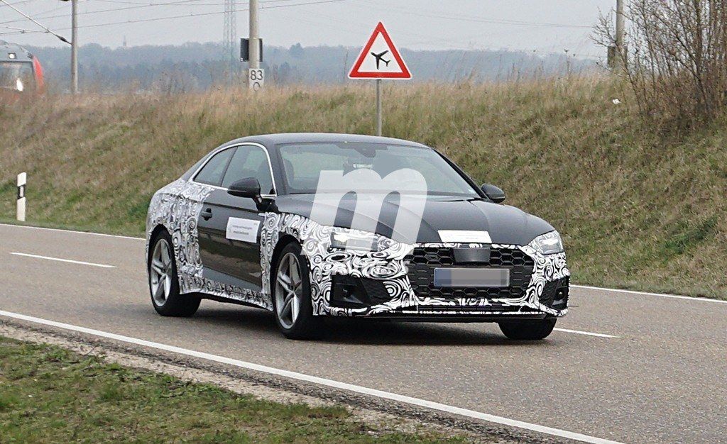 Audi S5 Coupé 2020, el desarrollo del lavado de cara está en marcha