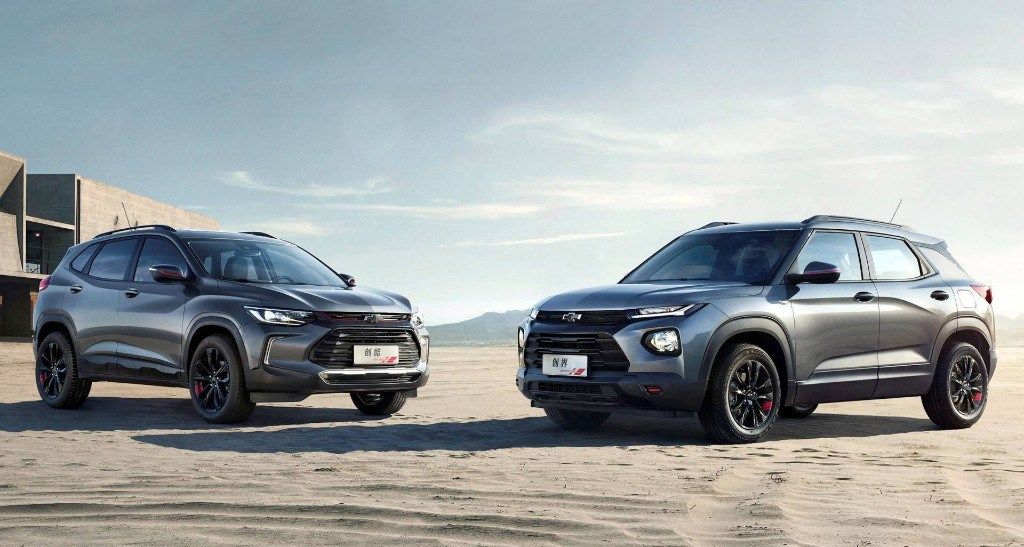 Los nuevos Chevrolet Tracker y Trailblazer 2020 se destapan en China