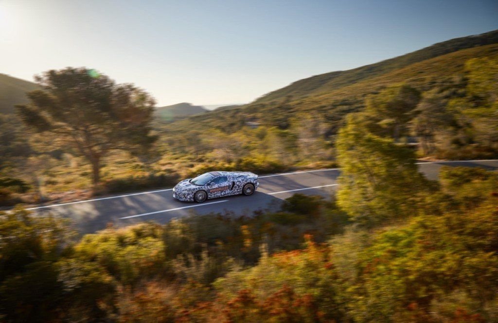 El nuevo Grand Tourer de McLaren debutará en mayo