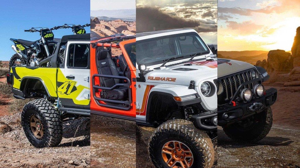 Jeep presenta 6 atractivos concepts sobre el nuevo Gladiator pick-up