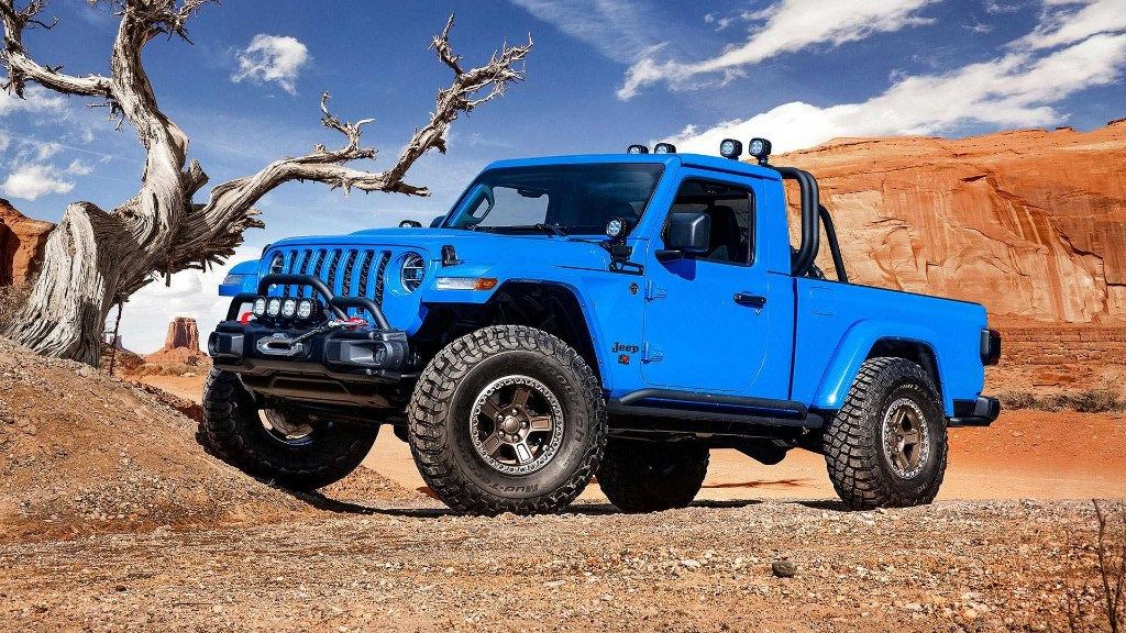 ¿El Jeep Gladiator J6 concept adelanta una futura variante de 2 puertas?