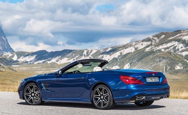 Mercedes SL Roadster - posterior