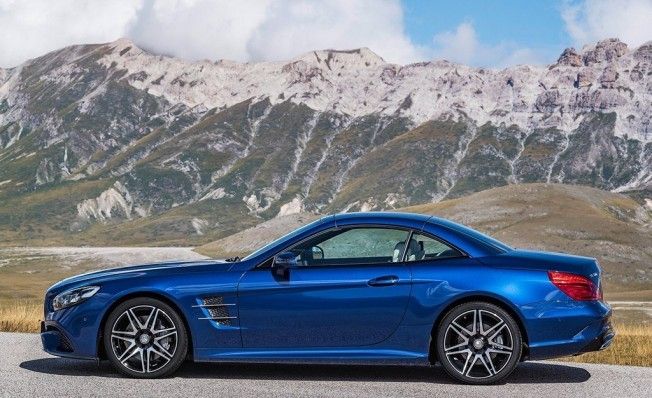 Mercedes SL - lateral