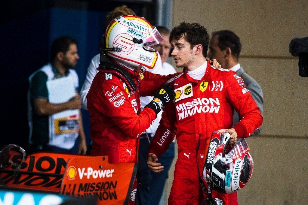 Leclerc hace que Vettel parezca Kimi