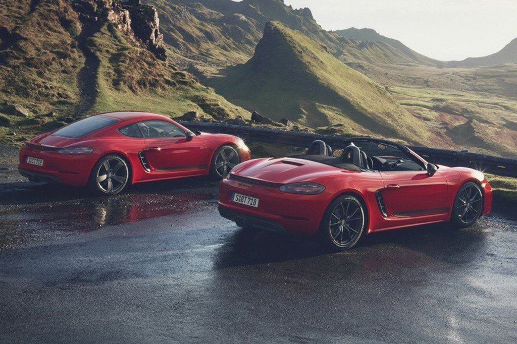 Los futuros Porsche 718 Cayman y 718 Boxster incluirán versiones híbridas y eléctrica