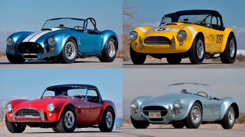 Hasta 4 Shelby Cobra y uno de los raros Cheetah a subasta simultáneamente