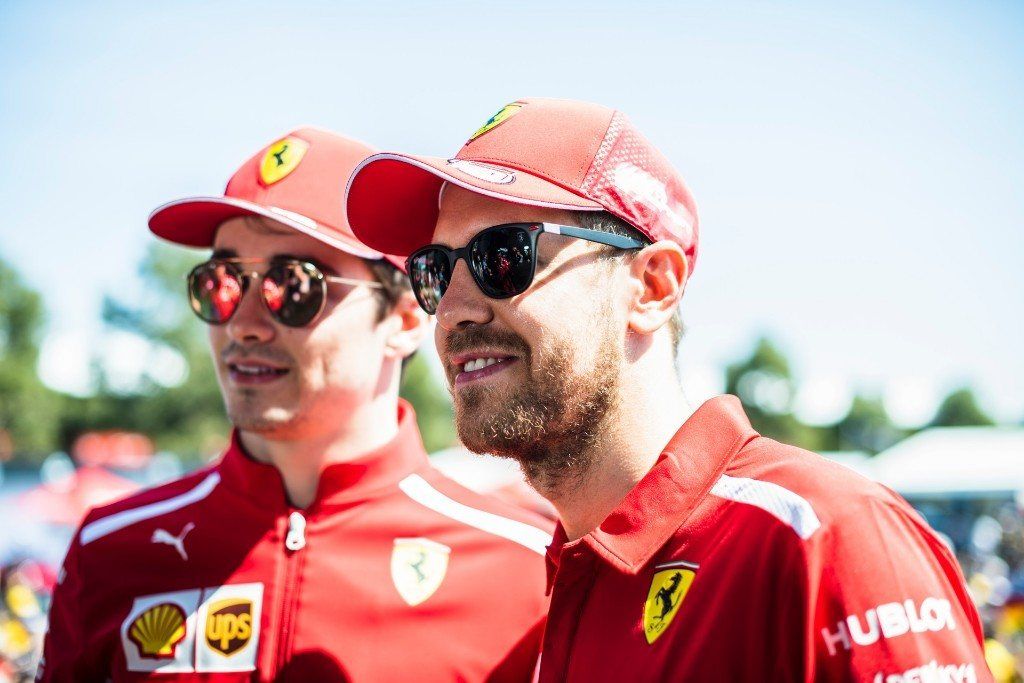 Vettel admite que Leclerc entiende mejor el Ferrari SF90