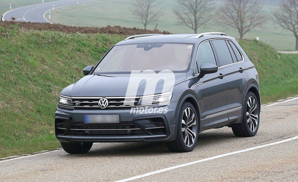 ¡Cazado! El nuevo Volkswagen Tiguan R ya está siendo desarrollado