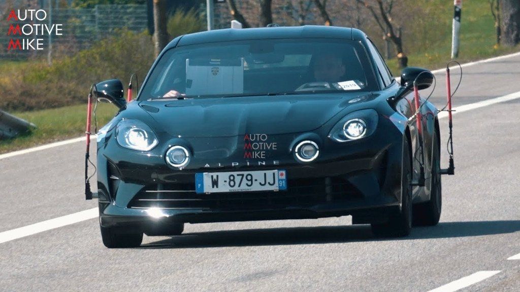 Renault está en Nürburgring probando un misterioso prototipo del Alpine A110