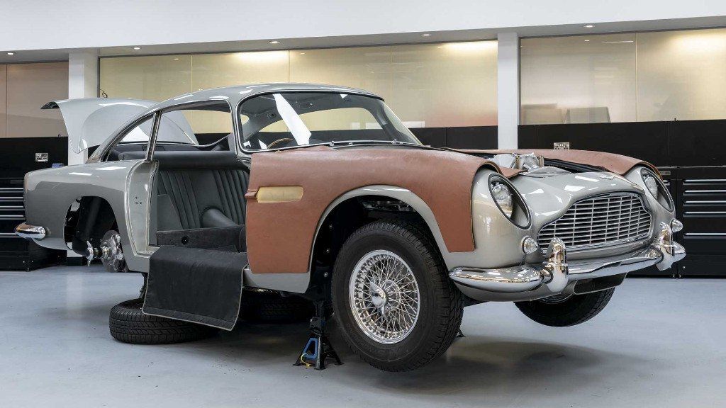 Los Aston Martin DB5 "Goldfinger" ya están en producción