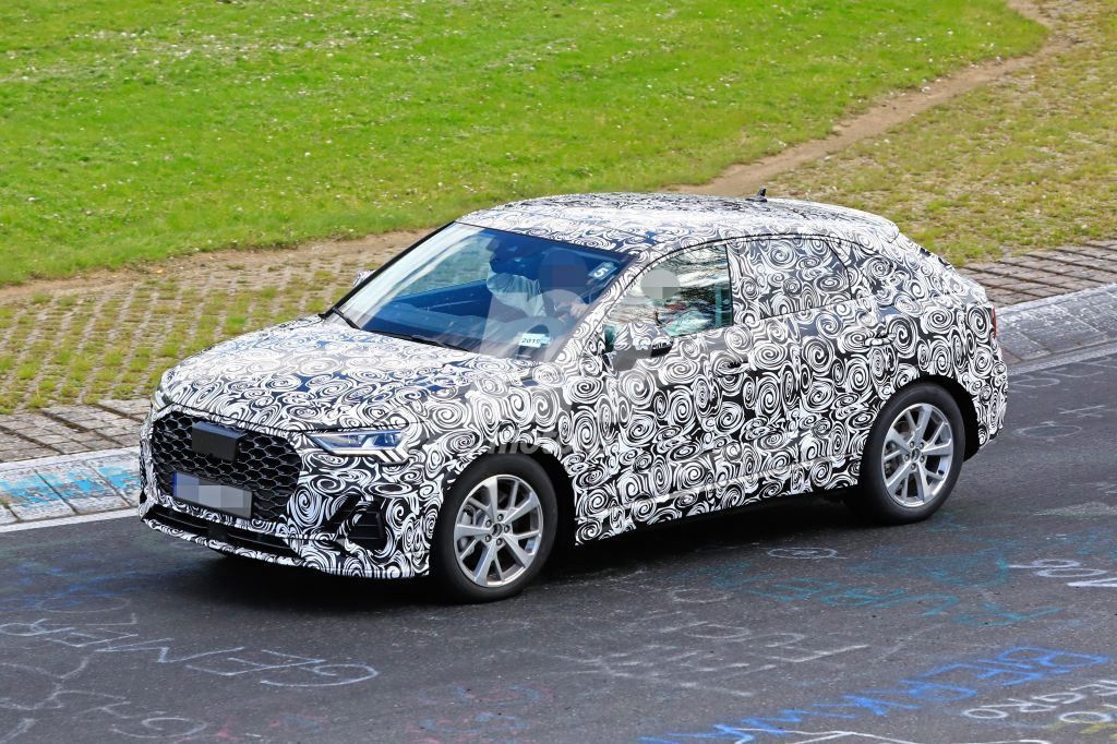 El nuevo Audi Q3 Sportback ya rueda en el circuito de Nürburgring