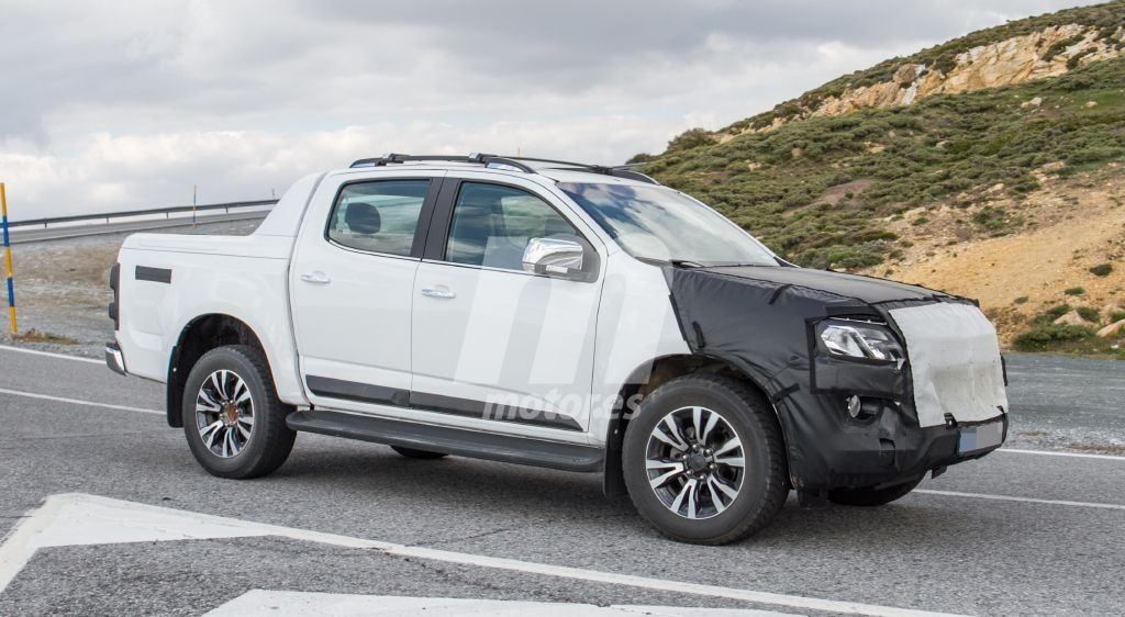 El nuevo Chevrolet S10 facelift ha sido visto en Europa