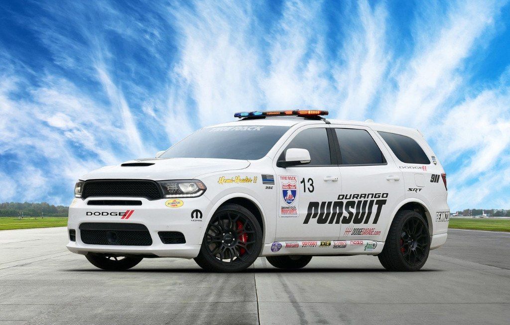 El Dodge Durango SRT Pursuit concept cuenta con el V8 del Hellcat Redeye