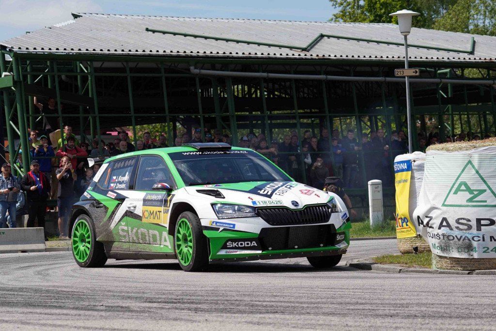 Jan Kopecký estrena el Skoda Fabia R5 Evo con victoria