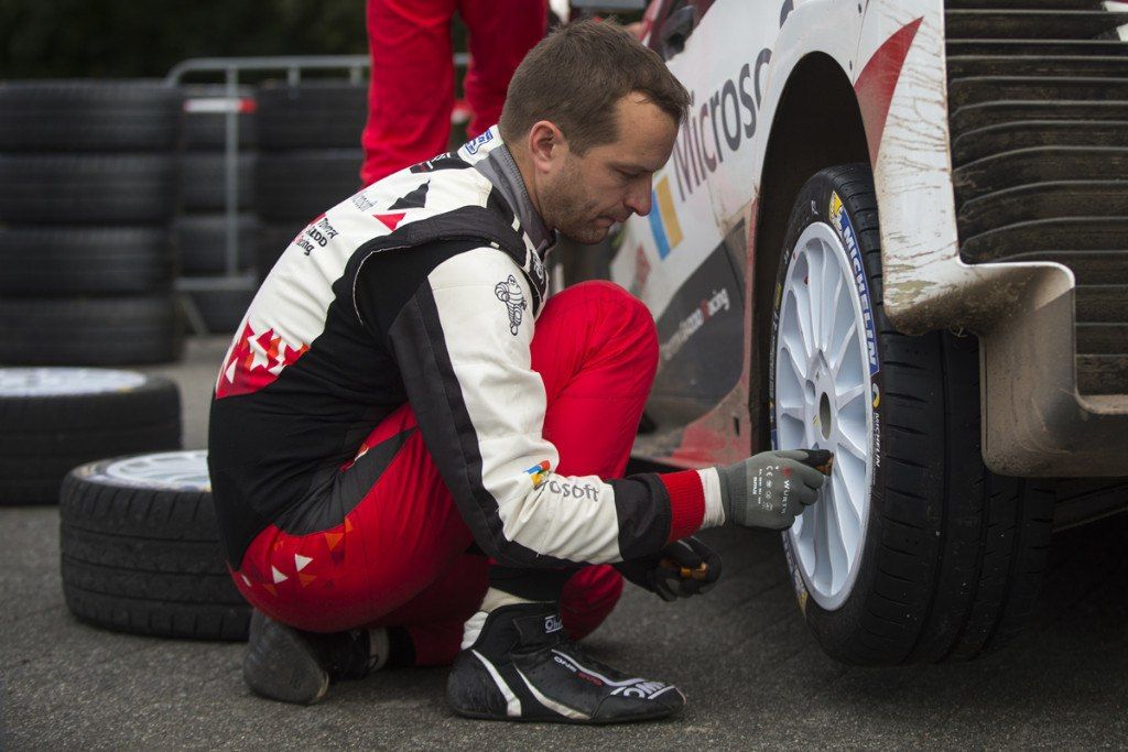 Juho Hänninen, con un cuarto Toyota Yaris WRC en Cerdeña