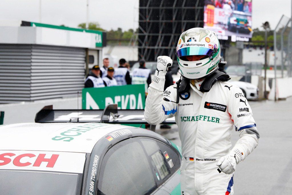 Marco Wittmann surca las aguas y gana en Hockenheim