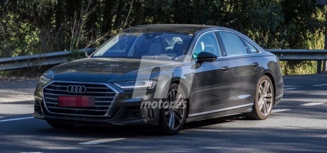 Audi S8 2020 - foto espía