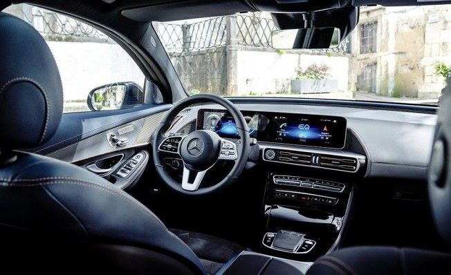 Mercedes EQC - interior